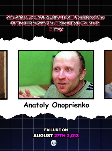 Why ANATOLY ONOPRIENKO Is Still Considered One Of The Killers With The Highest Body Counts In History #history #killer #crime #dead #animation