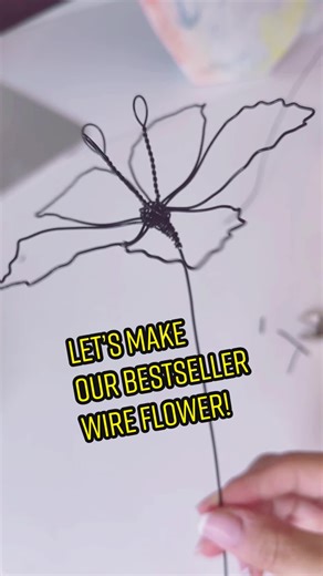 DIY Wire Flower Crafting Tutorial