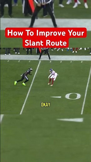 Wide Receiver Tips: How To Improve Your Slant Route