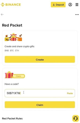 Binance Red Packet Code Today 🎁 Claim Free Crypto Box Now! #RedPacketCode