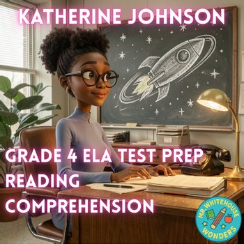 Katherine Johnson | ELA | Reading Comp | Test Prep | Grade 4 | Women's History