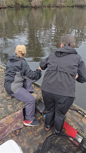 Bruce Mitchell on Instagram: "Running catfish trotlines with Mrs. Janet and friends! #catfish #fishing"