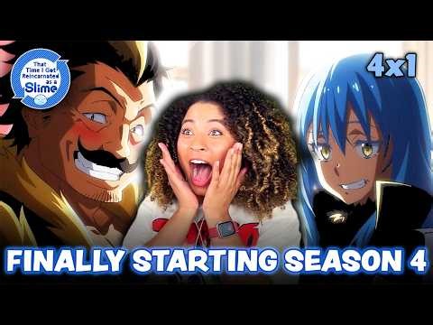 FINALLY STARTING SEASON 4 OF SLIME 🔥 Slime 4x1 DUB Reaction