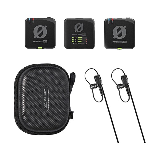 Rode Wireless PRO 2-Person Clip-On Wireless Microphone System/Recorder with Lavaliers