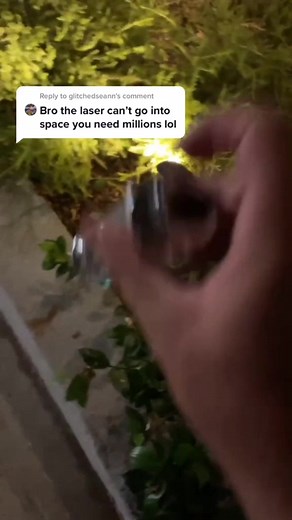 #stitch with @octolaser #greenscreen No I don't think it can go to space #laser #sciencetok #learnontiktok #debunked