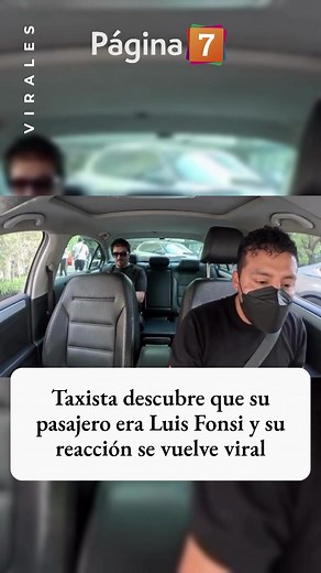 Un inesperado momento se volvió viral en redes sociales, luego de que un taxista descubriera que el pasajero que llevaba era el cantante Luis Fonsi. El registro, difundido por Telemundo Puerto Rico, muestra la reacción del conductor al reconocer al artista en pleno trayecto. El video rápidamente acumuló miles de reproducciones, destacando la sorpresa del momento y la cercanía del intérprete en una situación cotidiana. Lee más detalles en Pagina7.cl o en el enlace de nuestra BIO #Página7Chile #Lu