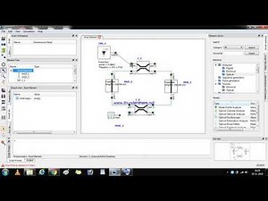 INTERCONNECT Episode-16 Design of the ring resonator in time-domain using Interconnect Simulation
