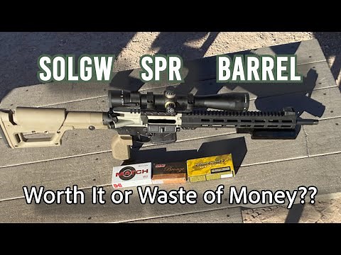 Sons of Liberty SPR Barrel: Accuracy Tested with 30-Shot Groups + A-ZED Score