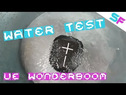 UE Wonderboom - Water Test
