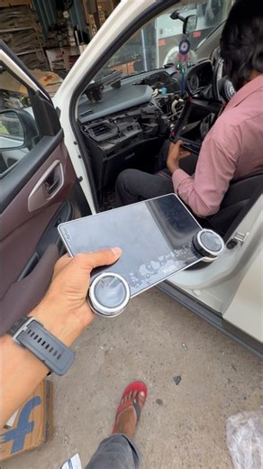 Fronx Car Diamond Sterio music system Install #caraccessories #carmusic #modificition #shorts