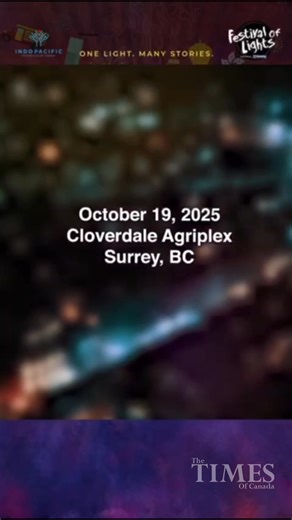 Rabbi Shergill will be performing live tonight, Sunday October 19, 2025 6:00 PM at Cloverdale Agriplex during Indo Pacific Foundation of Canada's Festival of Lights. #RabbiShergill #bullakijana #sufisinging #liveperformance #challa #jabtakhaijaan | The Times Of Canada