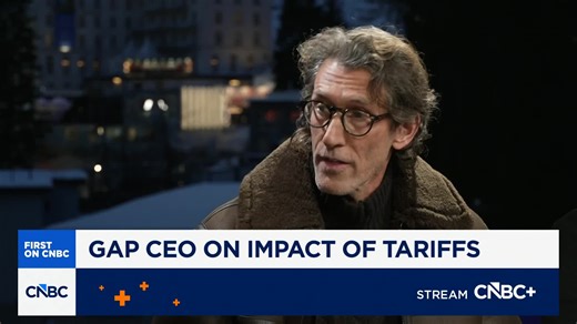 Gap CEO Richard Dickson on tariffs: Don't see any more material impact at this juncture