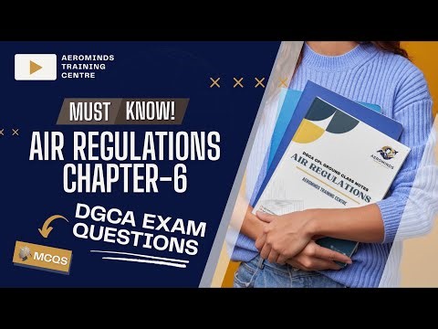 Air Regulations | VFR & IFR Rules | Chapter 6 | DGCA CPL NOTES AND EXAM QUESTIONS