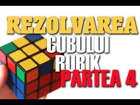 Tutorial - Cubul Rubik - Pasul 4 - Crucea de Sus (Galbena)