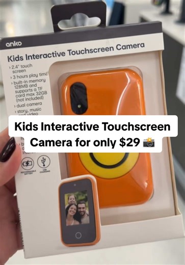 Capture Memories with Our Kids' Interactive Touchscreen Camera