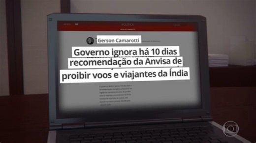 Brasil proíbe voos vindos ou com passagem pela Índia