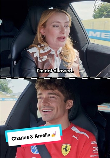 breaking: an f1 driver wants to go faster 😜 check out @Charles Leclerc on the first ep of @ameliadimz’s passenger princess, out now on @YouTube! #f1 #f1drivers #charlesleclerc #passengerprincess