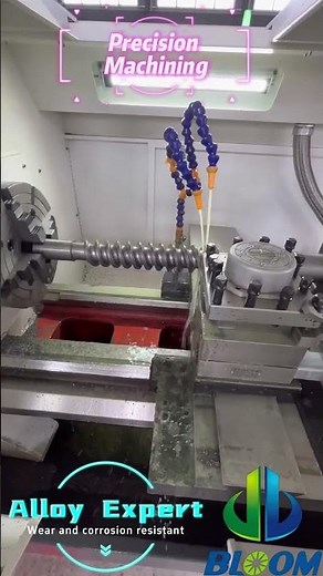 The production and processing of extruder screw elements