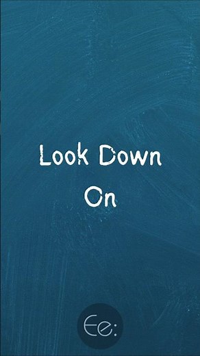 Look Down On 😒 What Does It Mean? English Explained #phrasalverbs #phrases #expression #meaning #esl