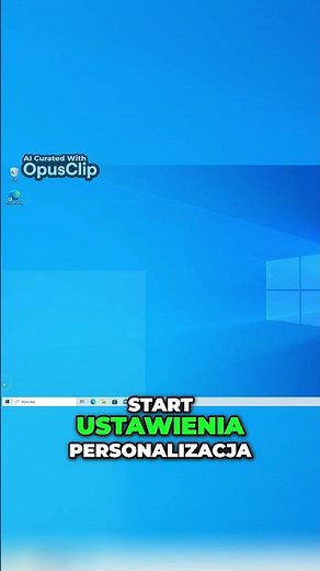Jak dodać ikony pulpitu Mój komputer, kosz, sieć, panel sterowania - Windows 10
