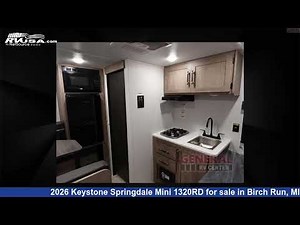Spectacular 2026 Keystone Springdale Mini Travel Trailer RV For Sale in Birch Run, MI | RVUSA.com