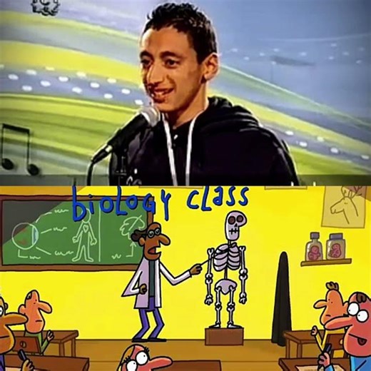 Funny animated cartoon by frame order ♥️