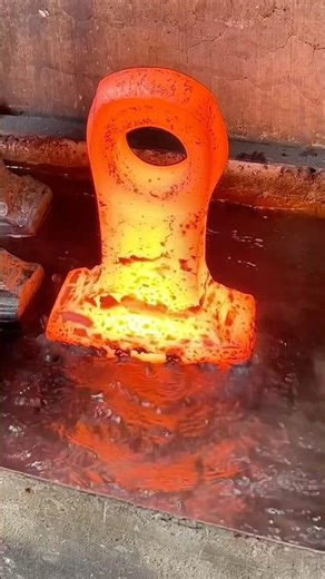 Forging Red-Hot Steel 🔥 Quenching in Water | ASMR So Satisfying