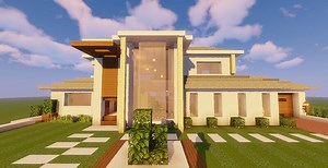 Modern House #112  (Map   Schematic) Minecraft Map