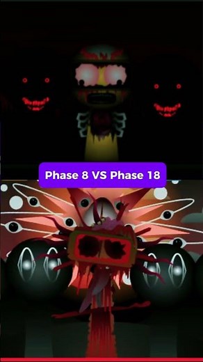 Sprunki Phase 8 vs Phase 18 🚀 | Part 2 #Shorts #sprunki