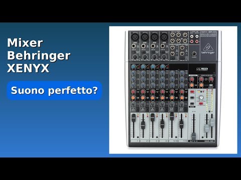 RECENSIONE (2025) : Mixer Behringer XENYX 1204USB. DETTAGLI ESSENZIALI