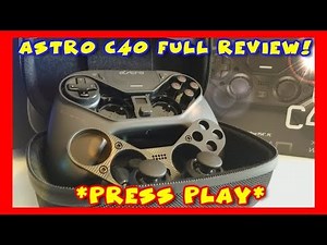 ASTRO C40 PS4 CONTROLLER REVIEW UNBOXING AND PC ASTRO CONTROLLER IN ONE !