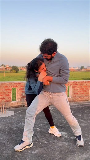 #13 when someone grab your head [self-defense technique against head grab] #selfdefense #kravmaga #martialart #judo #karate #kickboxing #boxing #mma | Selfdefensewithbs