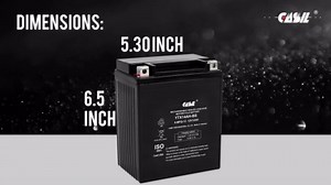 YTX14AH-BS AGM BATTERY Replacement for POLARIS 500CC Sportsman HO 1996-2013