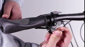 West Biking Bike Handlebar Grips, Bicycle Ergonomic Handle Bar End Grips, Shock Resistance Rubber, Gecko Bionic Palm Print, Anti-Slip, Suitable for 22.2mm MTB/BMX/Handlebar, For MTB Mountain Bike Grip