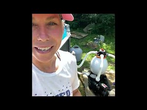 I put the pool pump on backwards!