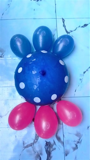 asmr 6,mini balloon and 1,big balloon popping 🎈,#viral #balloon #asmr #satisfying #balloonpopping