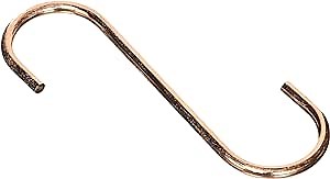 Enclume "S" Hook, Set of 6, Copper