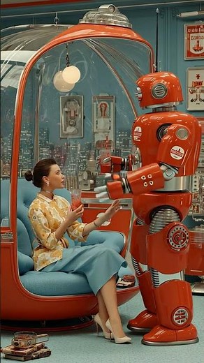 Swinging in the Atomic Age Pin Up & Dancing Robot