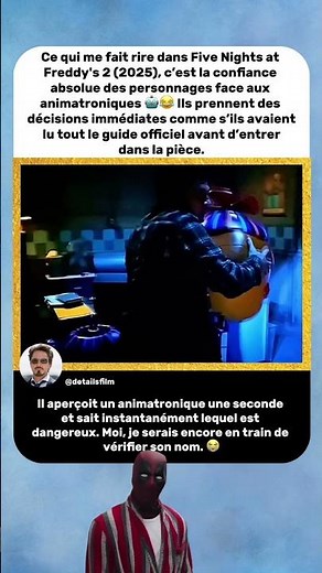 Il Reconnaît le Danger en Une Seconde 🤖😂 | Five Nights at Freddy's 2 (2025)