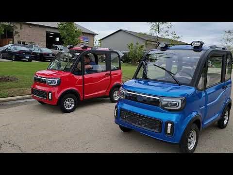 Electric Car Review Of The Coco Coupe LSV Low Speed Vehicle Golf Cart
