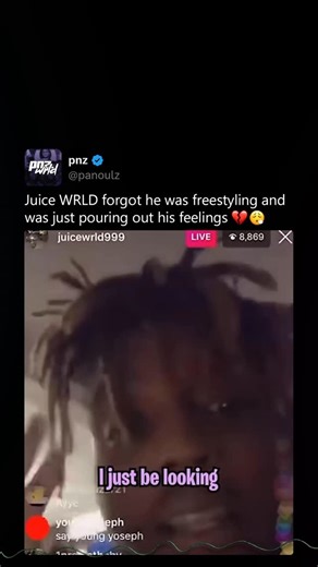 PNZ | Abyss News | Juice WRLD claimed he talked about things, in his freestyles that others are thinking but are afraid to speak about, such as being... | Instagram