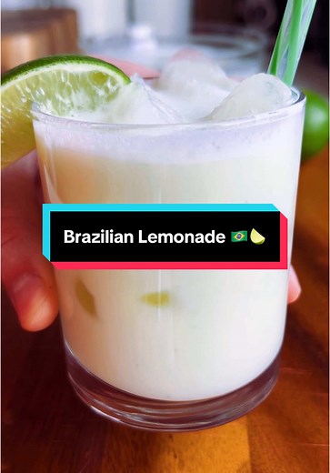 Delicious Brazilian Lemonade Recipe with Sweetened Milk