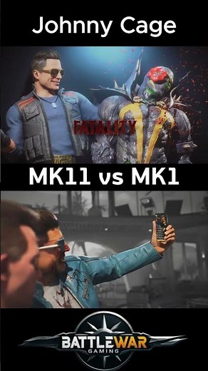 MK11 vs MK1 - Johnny Cage Fatalities