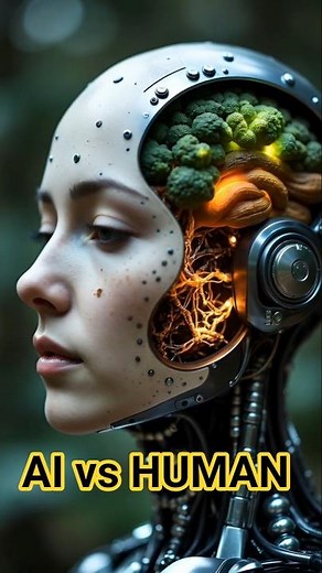 AI vs Human Brain — Who Is Smarter? 🤖🧠 #ai #artificialintelligence #humanbrain