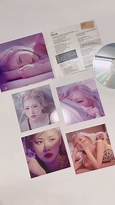 CD Digipak -R- 💜 trúng ngay em CD nhà sản xuất quên bỏ poster vào cho mình 🙂 #ROSÉ #Blackpink #OnTheGround #Gone #Fansé #CD #us #R #unbox #unboxing