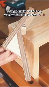 266K views · 3K reactions | 3 simple router joints everyone know | Woodify | Facebook