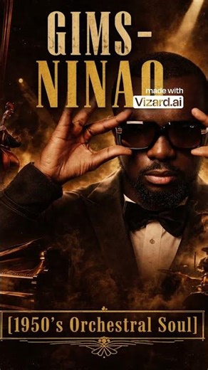 Gims - NINAO [1950s Cinematic Orchestral Soul / Dramatic Remix] #Gims #ninao #CinematicSoul #1950s