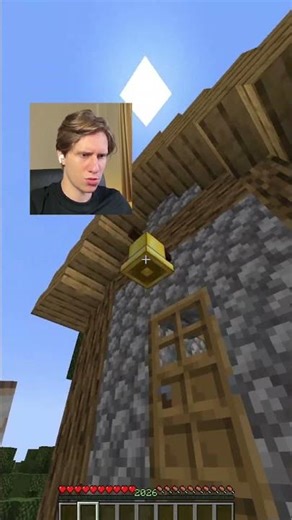 Does This Work in Minecraft 😂 1 #shorts #funny #gaming