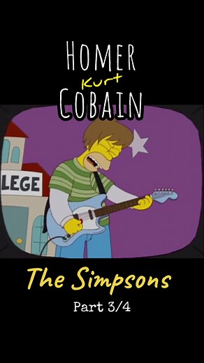 The Simpsons 90's Grunge Transformation