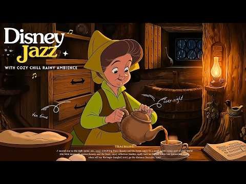 [𝗽𝗹𝗮𝘆𝗹𝗶𝘀𝘁] Smooth Morning Disney Jazz 🧡✨ Cozy Music for Peaceful Beginning ☕ྀི Focus, Study & Unwind
